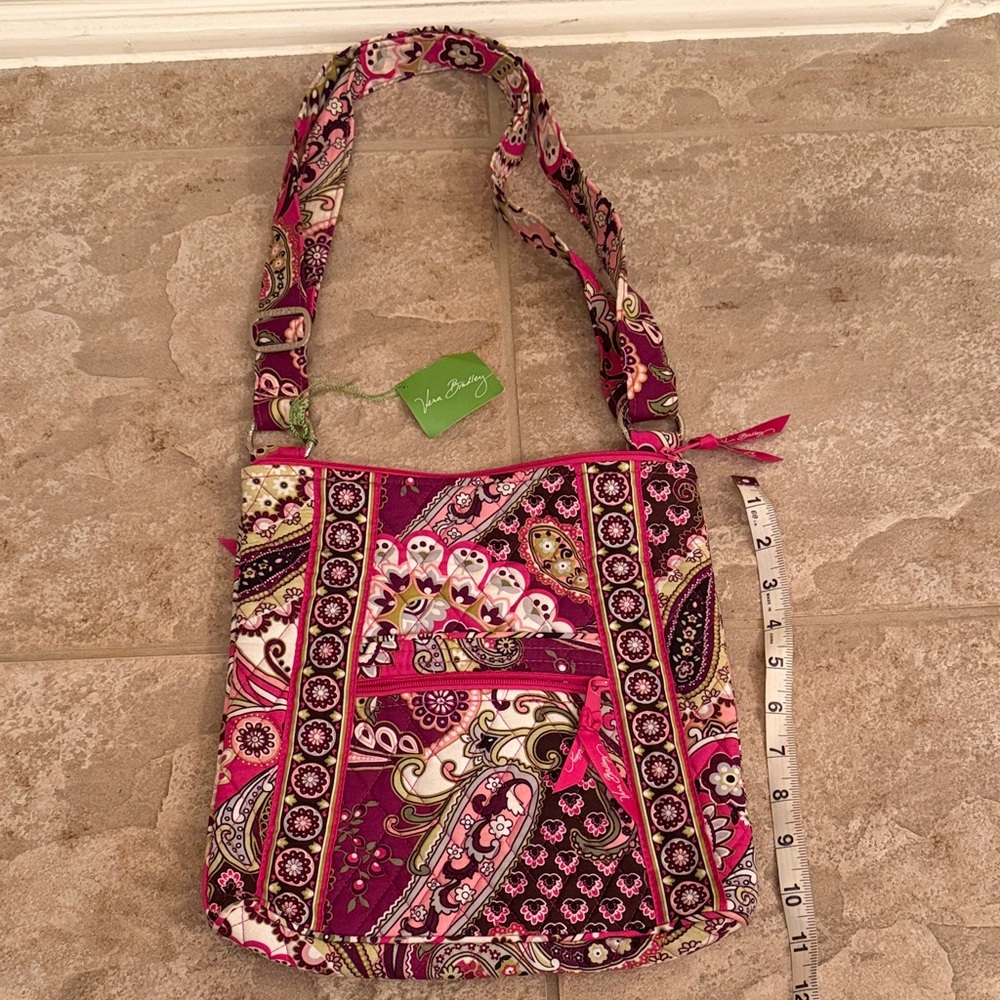 Vera Bradley Multicolor Paisley Shoulder Bag